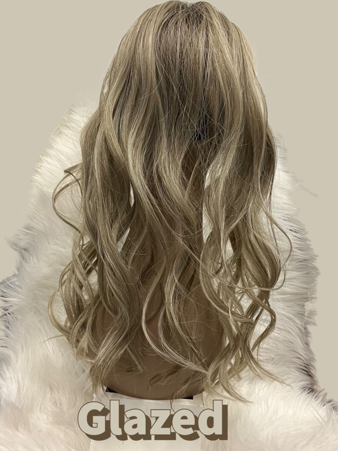 18 Inch Topper Wavy LACE FRONT - 40% OFF THIS PRICE NO CODE NEEDED - FINAL SALE