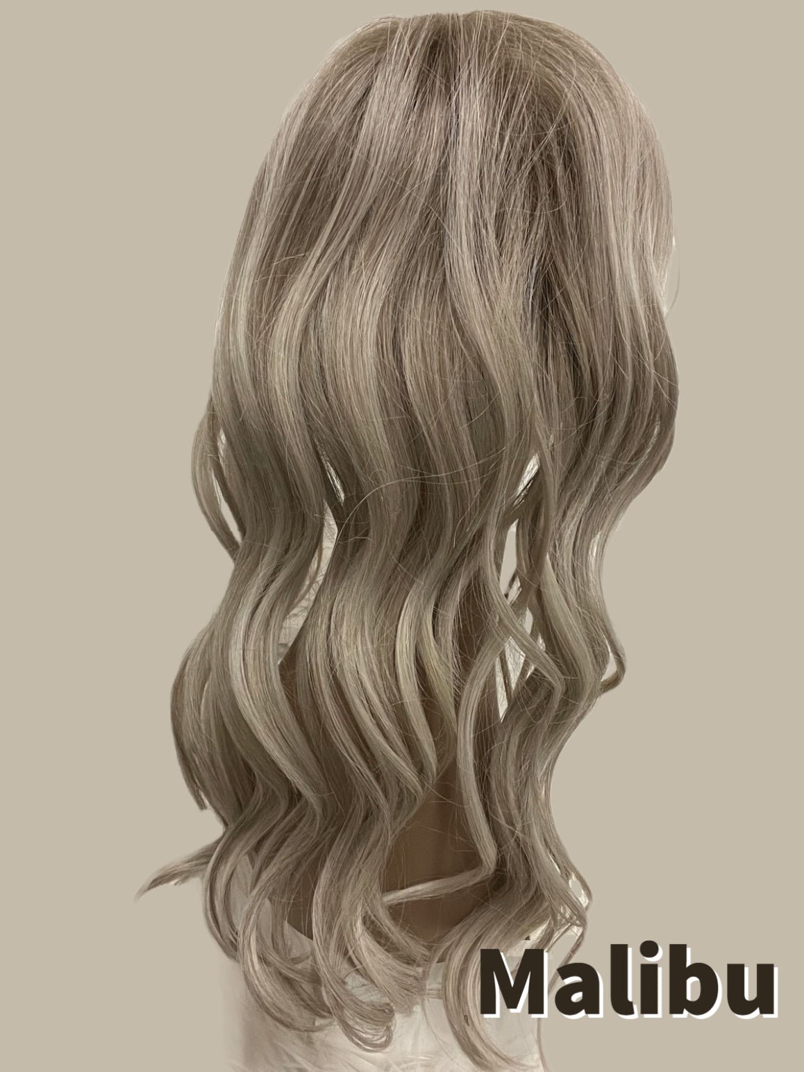 18 Inch Topper Wavy LACE FRONT - 40% OFF THIS PRICE NO CODE NEEDED - FINAL SALE